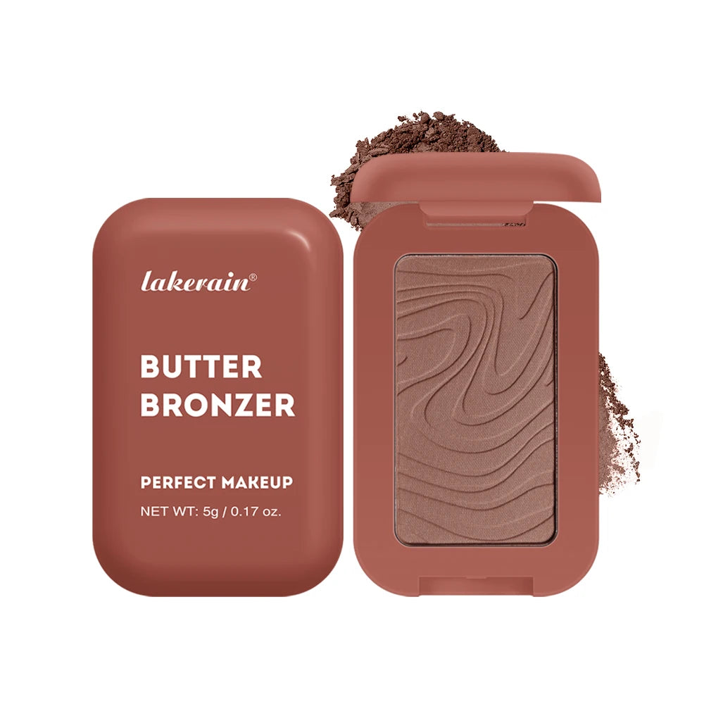 Bronzer & Highlighter Poudre – Contouring Effet Soleil Mat & Lumineux