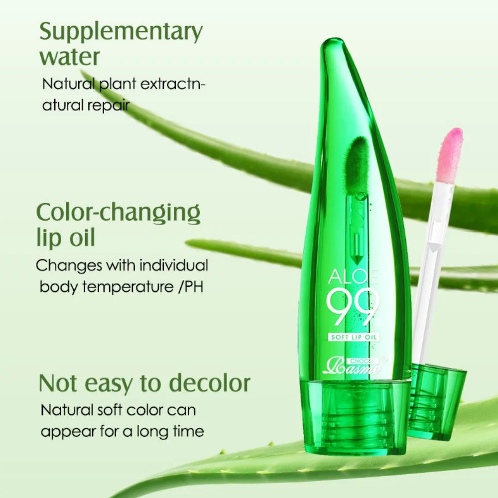 Baume à Lèvres à l’Aloe Vera 99% – Hydratant, Anti-Sécheresse & Longue Durée