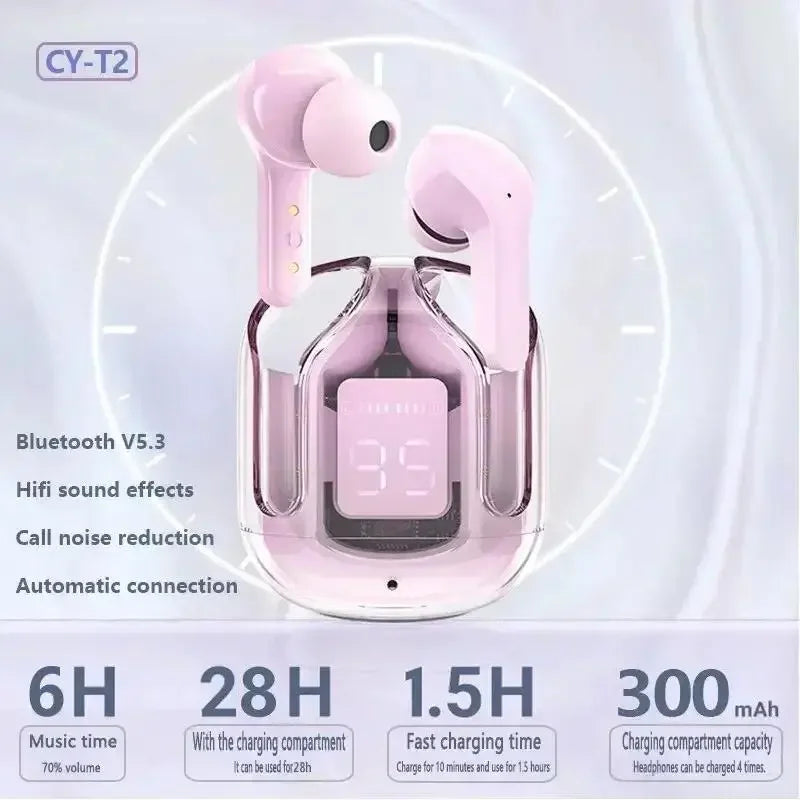 Écouteurs Sans Fil AIR31 TWS Bluetooth 5.3, Compatibles avec Huawei, Xiaomi, iPhone