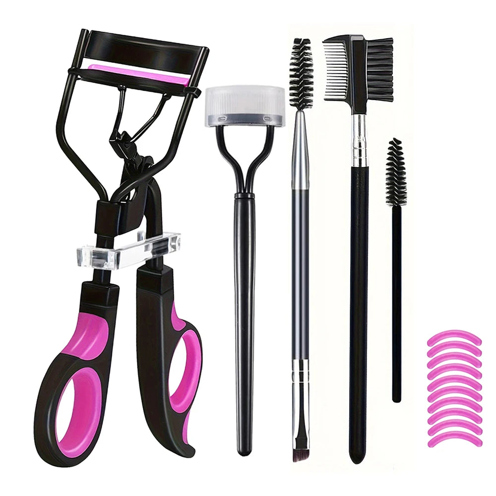 Ensemble de Recourbe-Cils 7 à 15 Pièces – Outils Complets de Maquillage