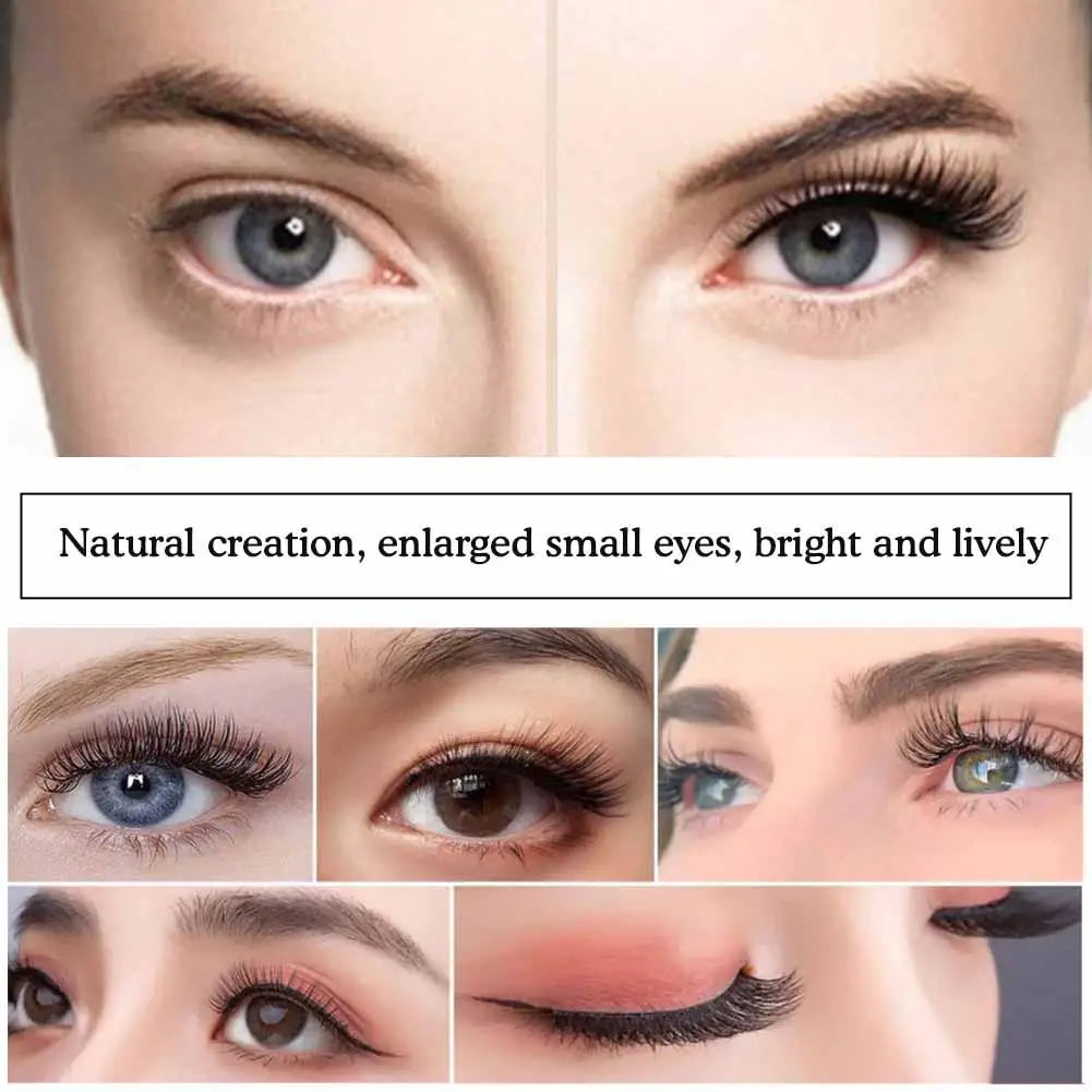 Kit de Cils Magnétiques Naturels 3D Réutilisables