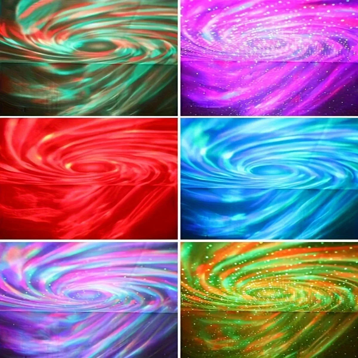 Projecteur LED Galaxy Multicolore avec Télécommande – Lumière Ciel Etoilé