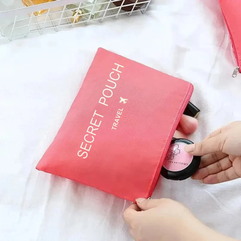 Ensemble de 6 Sac d'Espacement avec Fermeture Eclair, Grande Capacité, Pour Bagages, Vêtements