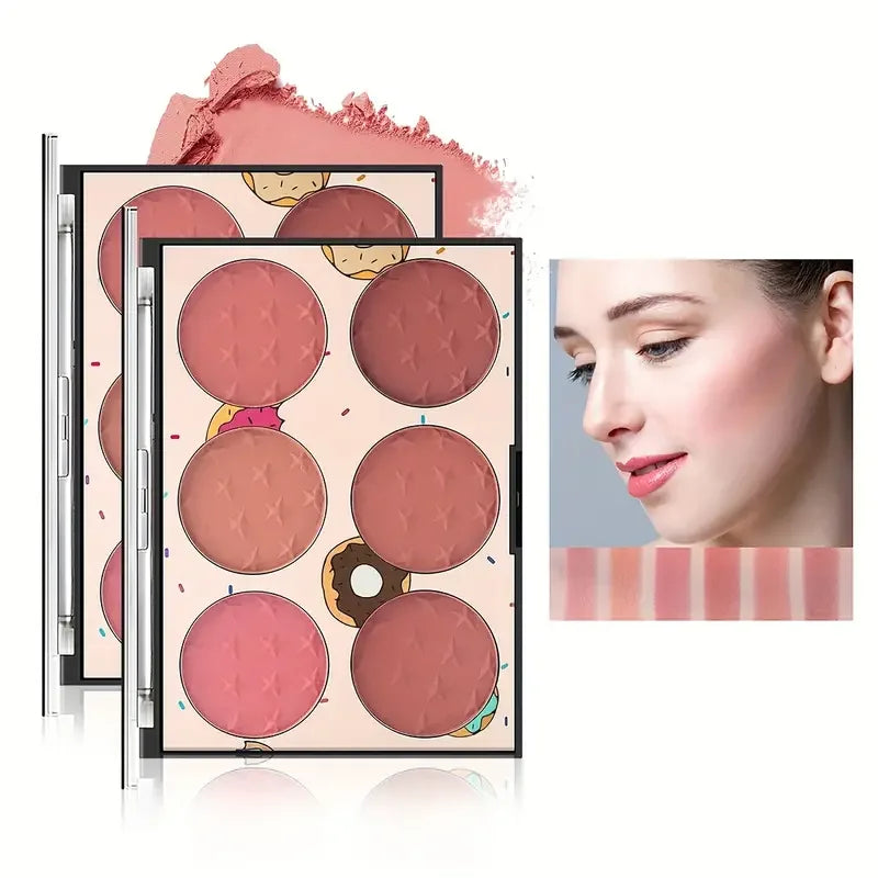 Palette de Blush – Effet Mat Naturel & Longue Tenue