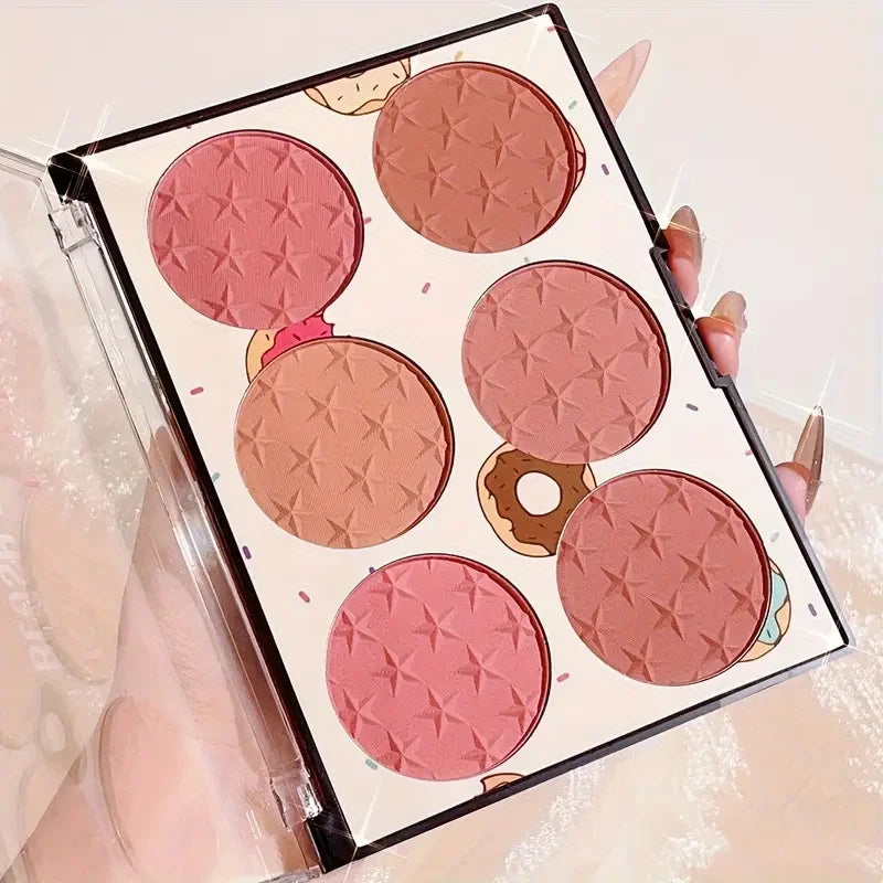 Palette de Blush – Effet Mat Naturel & Longue Tenue