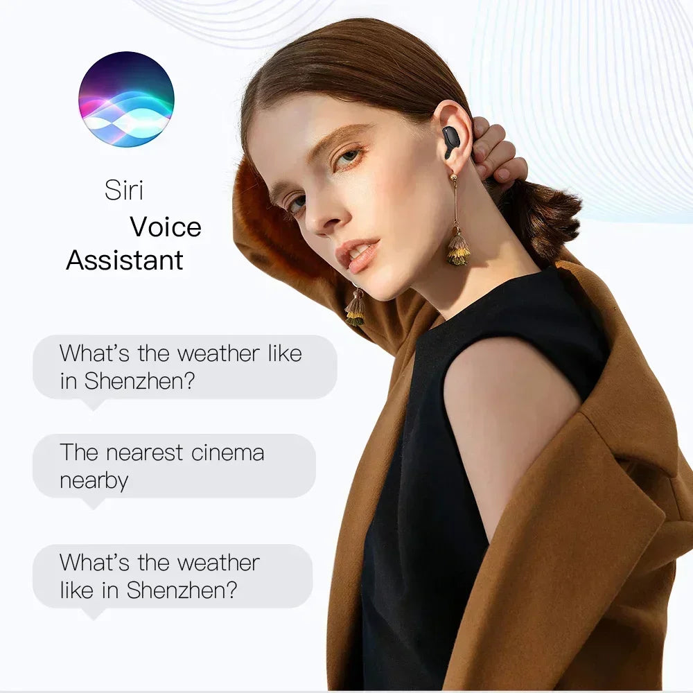 Écouteurs sans Fil Bluetooth E6S – TWS (True Wireless Stereo) avec Boîtier de Charge