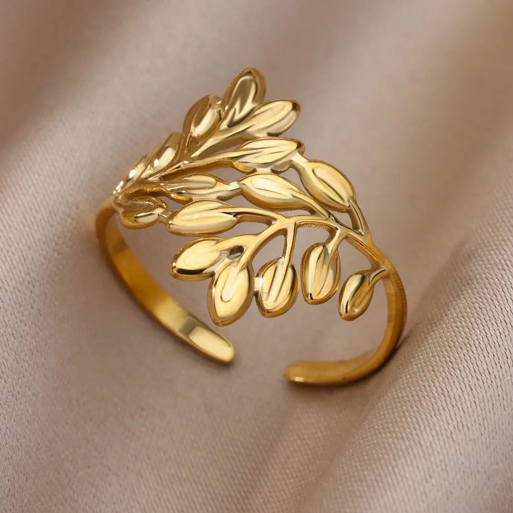 Bague en Acier Inoxydable pour Femmes – Tendance et Elégant – Parfait pour Mariages, Fiançailles, Cadeaux et Demandes Spéciales