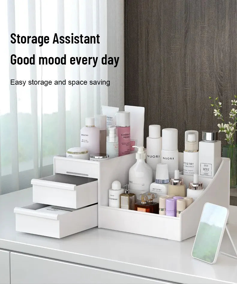 Tiroir de rangement maquillage – Boîte organisatrice de bureau moderne