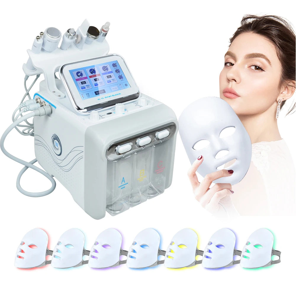7 en 1 Machine Professionnel Hydra Eau Dermabrasion Instrument de Beauté Nettoyage de la Peau Skin Clean