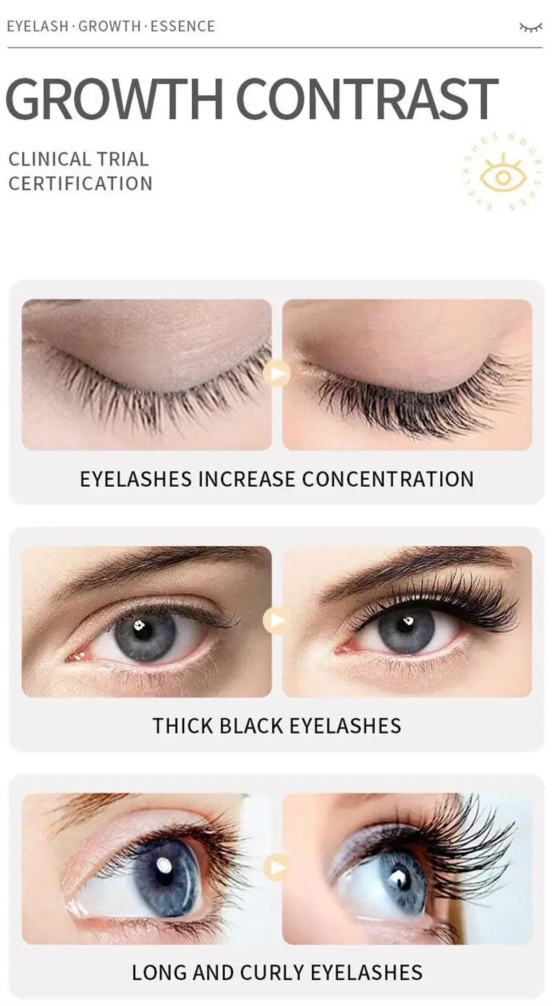 Sérum de Croissance Rapide des Cils – Naturel, Longs et Épais