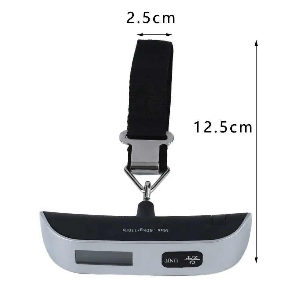 Balance à Bagages Numérique Suspendue – 50 kg / 110 lb