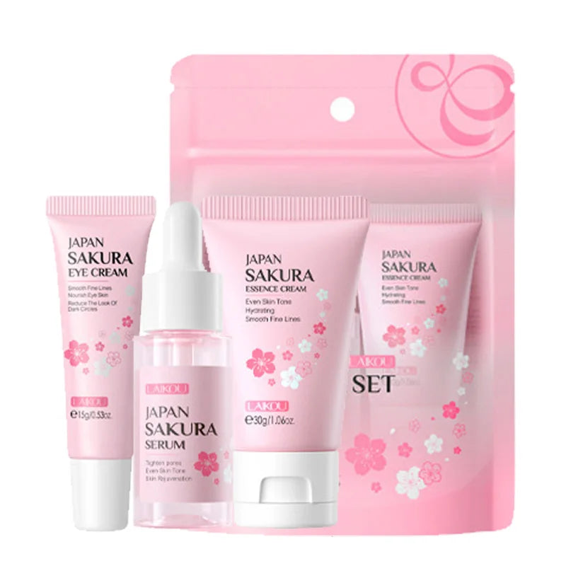 Coffret Soin Visage 3 Pièces – 3 Formules Différentes pour une Routine Complète