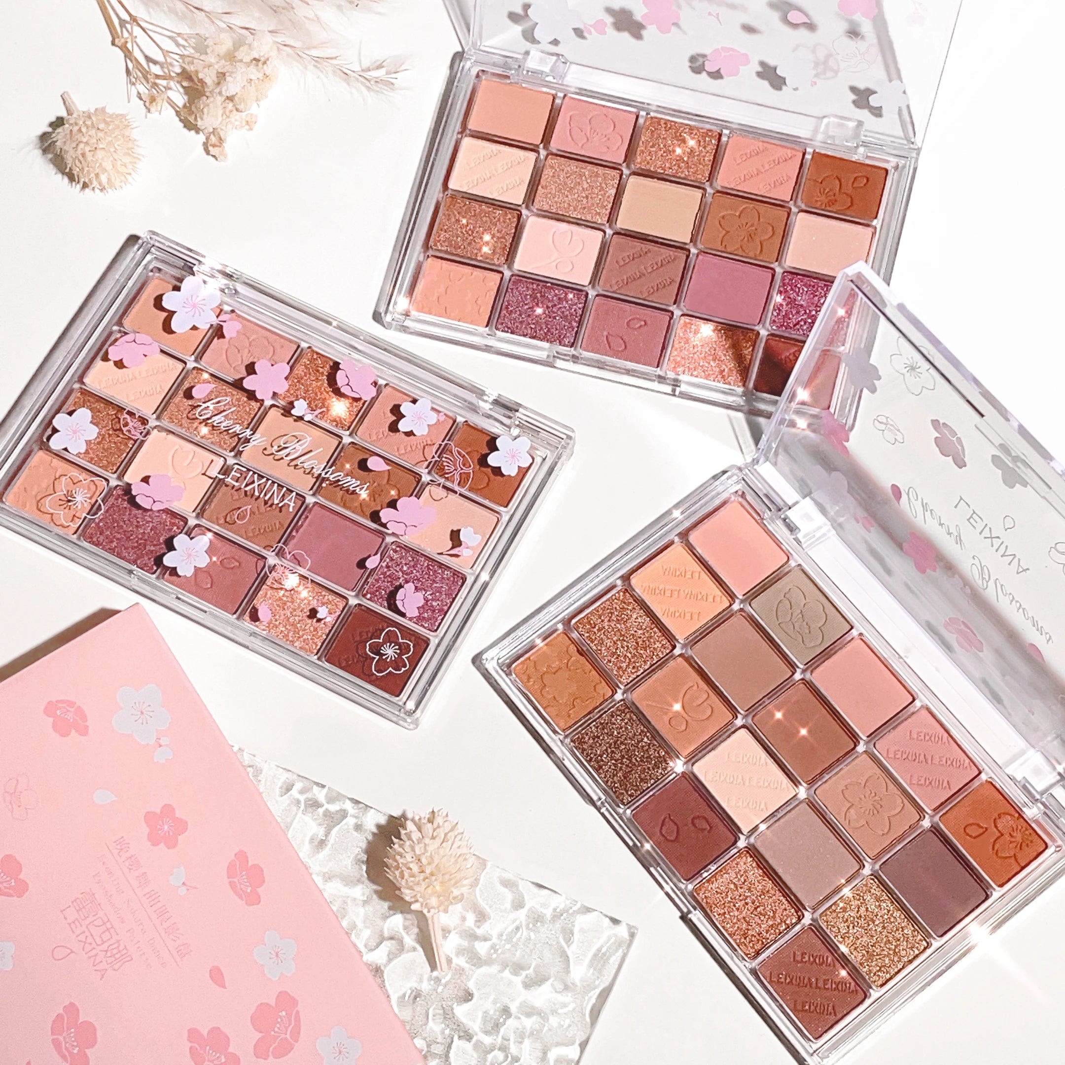 Plateau de Fard à Paupières 20 Couleurs – Maquillage Mat & Scintillant, Haute Pigmentation