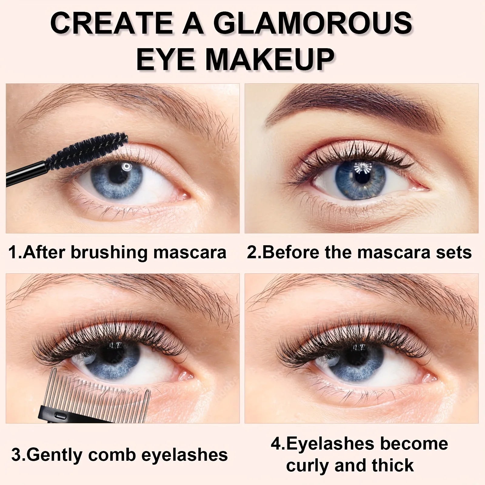 Ensemble de Recourbe-Cils 7 à 15 Pièces – Outils Complets de Maquillage