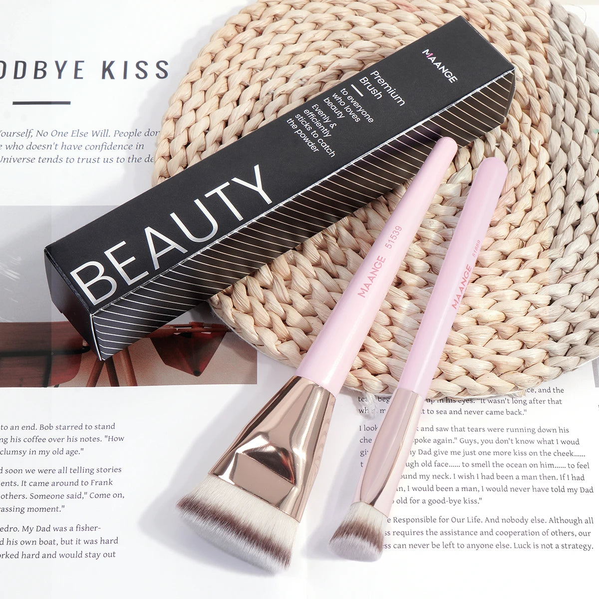 Set de 2 Pinceaux de Maquillage Impeccables