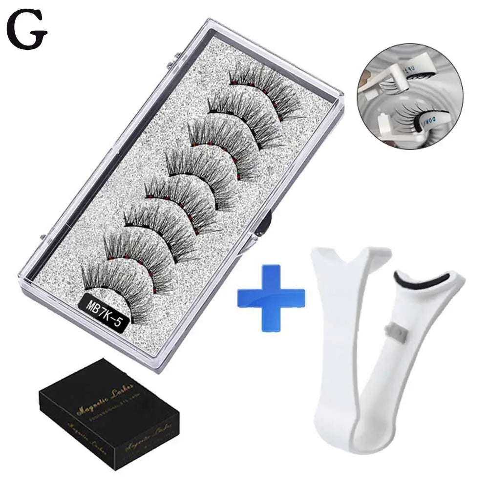 Kit de Cils Magnétiques Naturels 3D Réutilisables