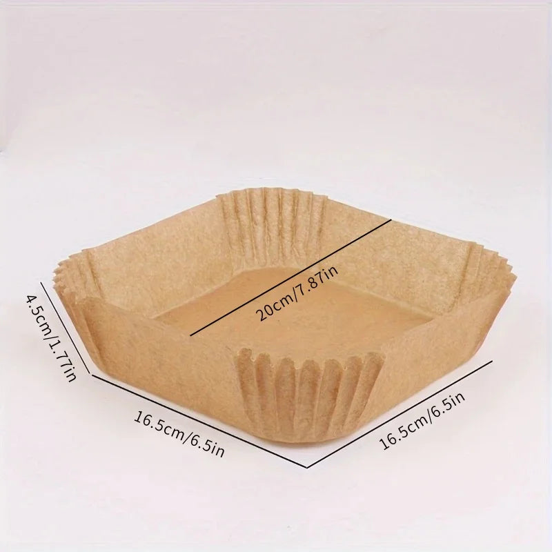 Papier de Cuisson pour Friteuse à Air – Jetable, Antiadhésif et Résistant à l’Huile