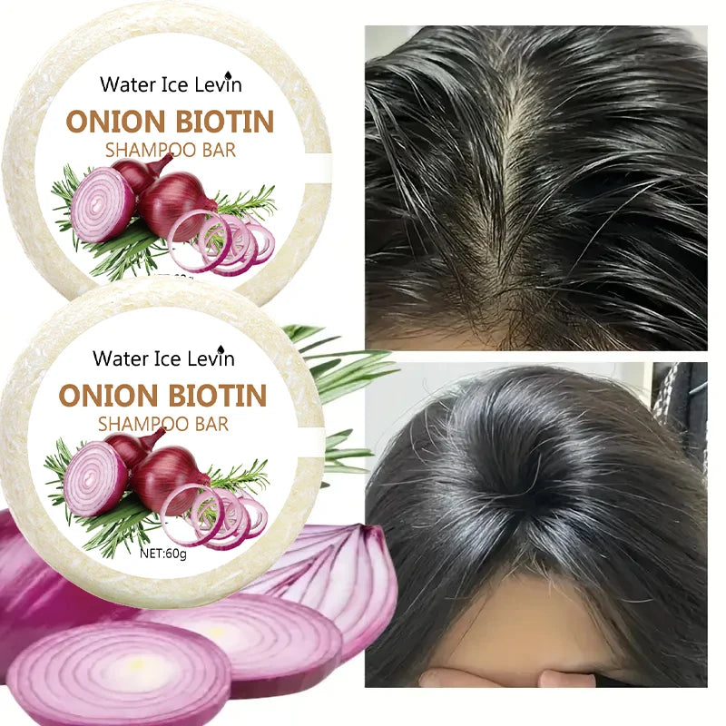 Savon Shampoing à l’Oignon et à la Biotine - 60g