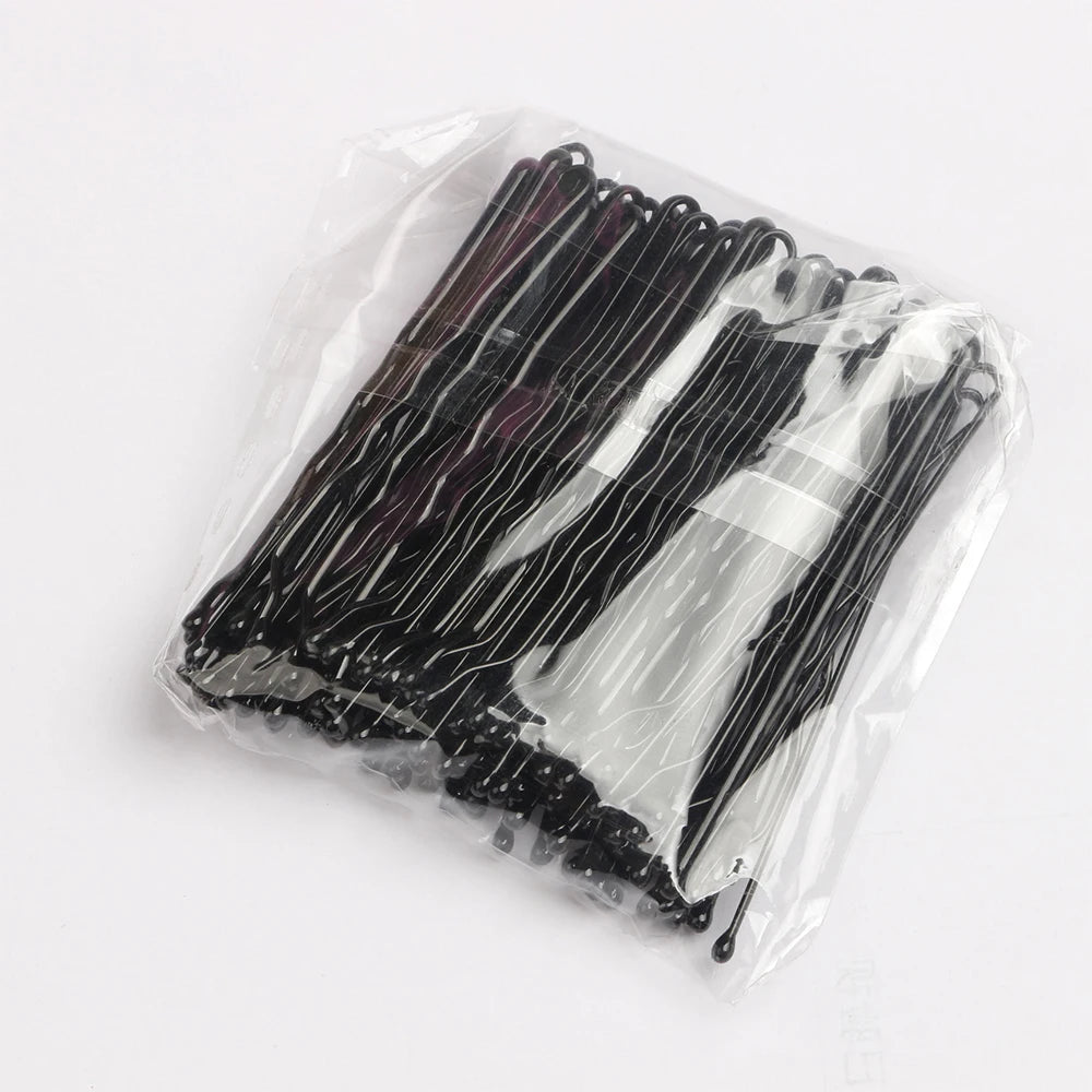 Épingles à Cheveux Solides pour Femmes – Lot de 50 pièces (5 cm)