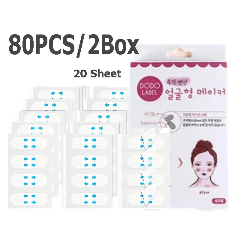 Patch Invisible Lift Visage  – Autocollant Raffermissant et Amincissant