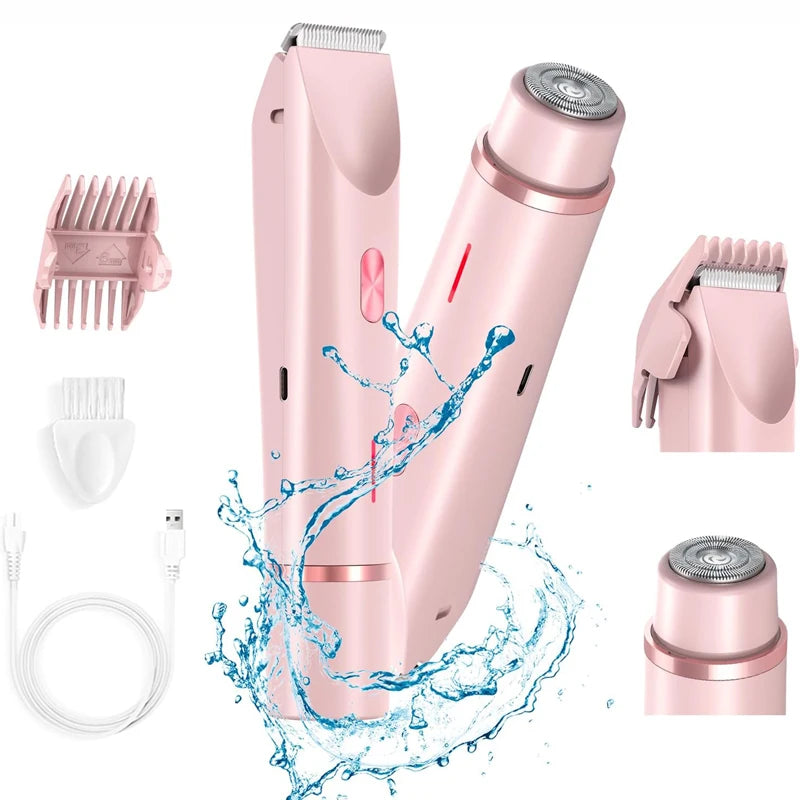 Épilateur et Rasoir Électrique Femme – Doux, Indolore & 2-en-1