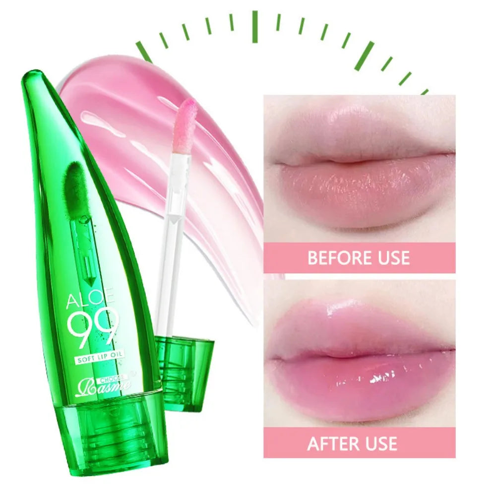 Baume à Lèvres à l’Aloe Vera 99% – Hydratant, Anti-Sécheresse & Longue Durée