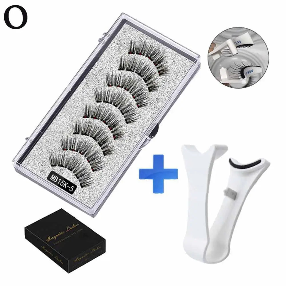 Kit de Cils Magnétiques Naturels 3D Réutilisables