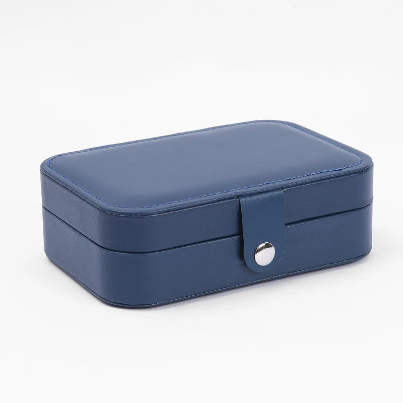 Boîte à Bijoux Portable Multi-Compartiments avec Doublure en Velours – Organisateur de Voyage