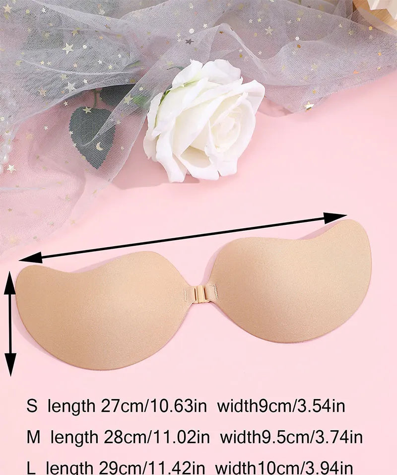 Nubra Invisible en Silicone – Patch de Poitrine pour Femmes