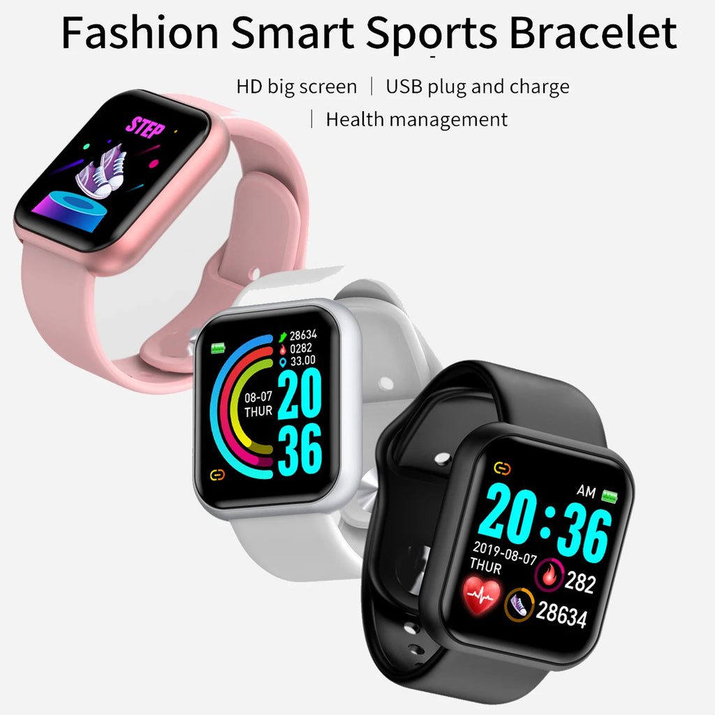 Montre Connectée Bluetooth Sport, Multi-usage – Homme & Femme