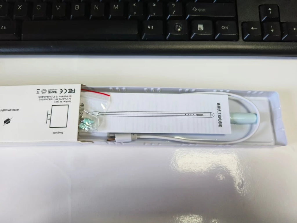 Stylet actile pour IPad – Apple Pencil Compatible avec Indicateurs LED