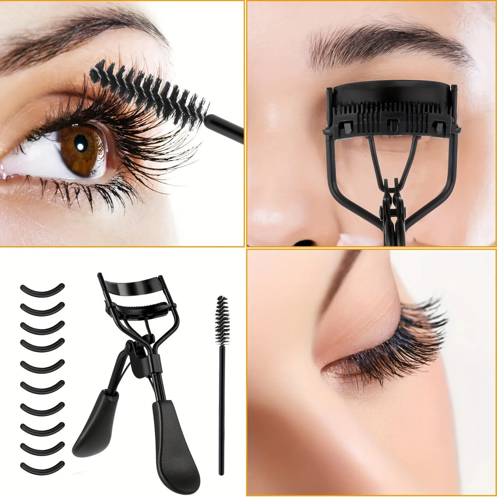 Ensemble de Recourbe-Cils 7 à 15 Pièces – Outils Complets de Maquillage