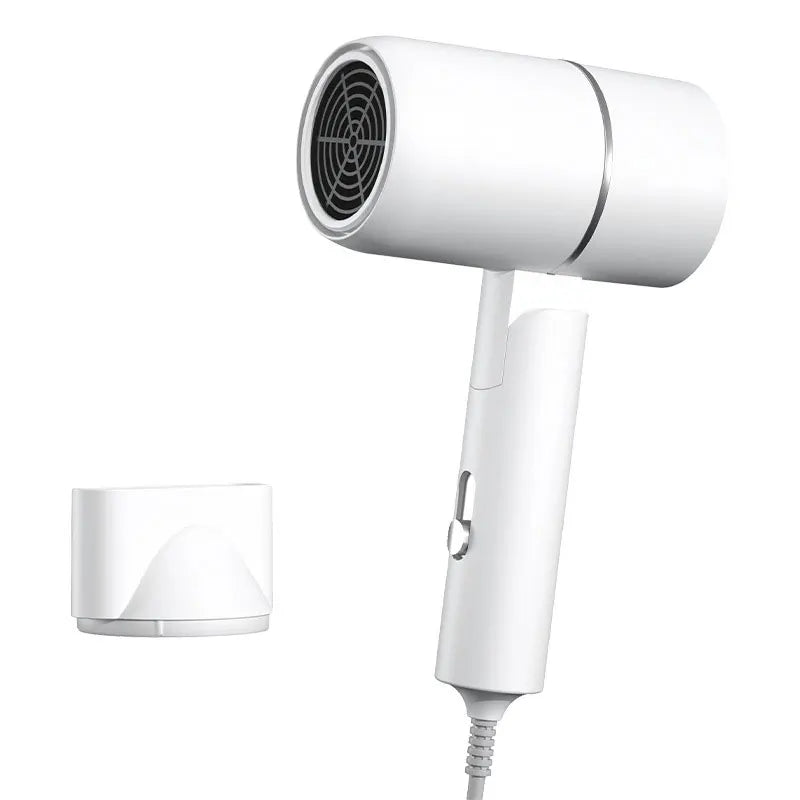 MINI Sèche Cheveux 750W avec Sac de Transport , Air Chaud Thermostatique