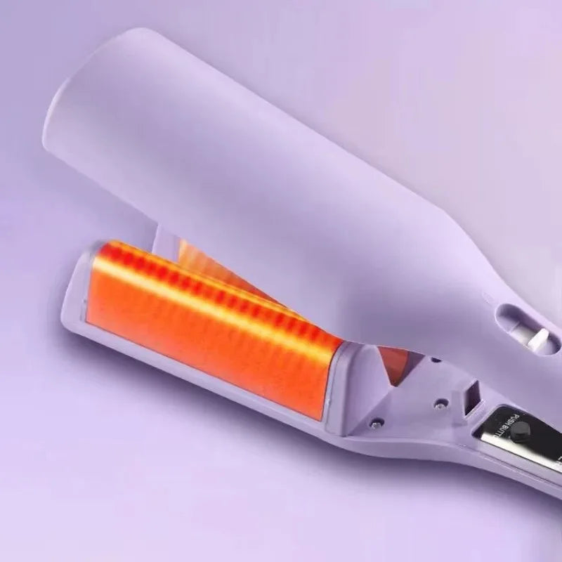 Fer à Friser Électrique Ondes Profondes 32 mm – Rouleau Œuf à Chauffage Rapide
