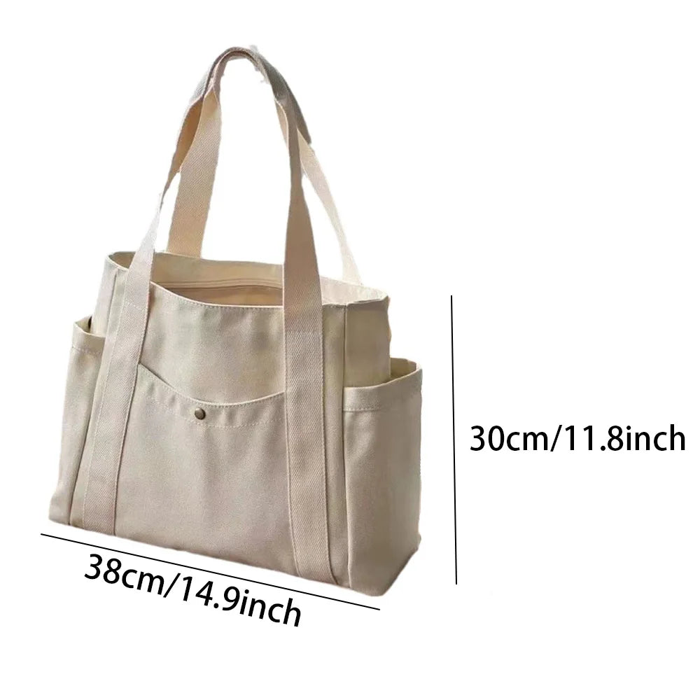 Sac Fourre-Tout – Grande Capacité, Style Universitaire et Voyage