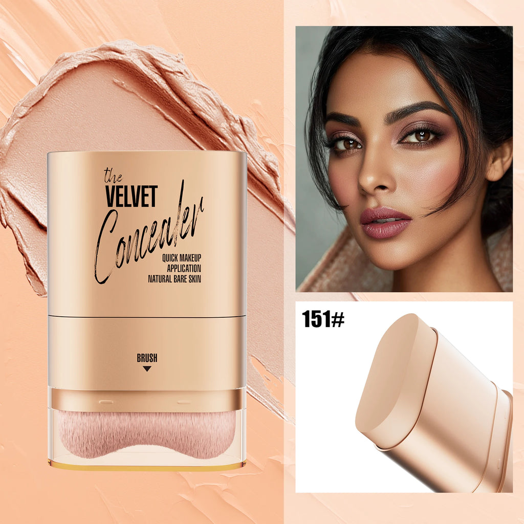 Bâton Correcteur & Fond de Teint 2 en 1 – Couvre-Cernes, Imperméable & Maquillage Impeccable