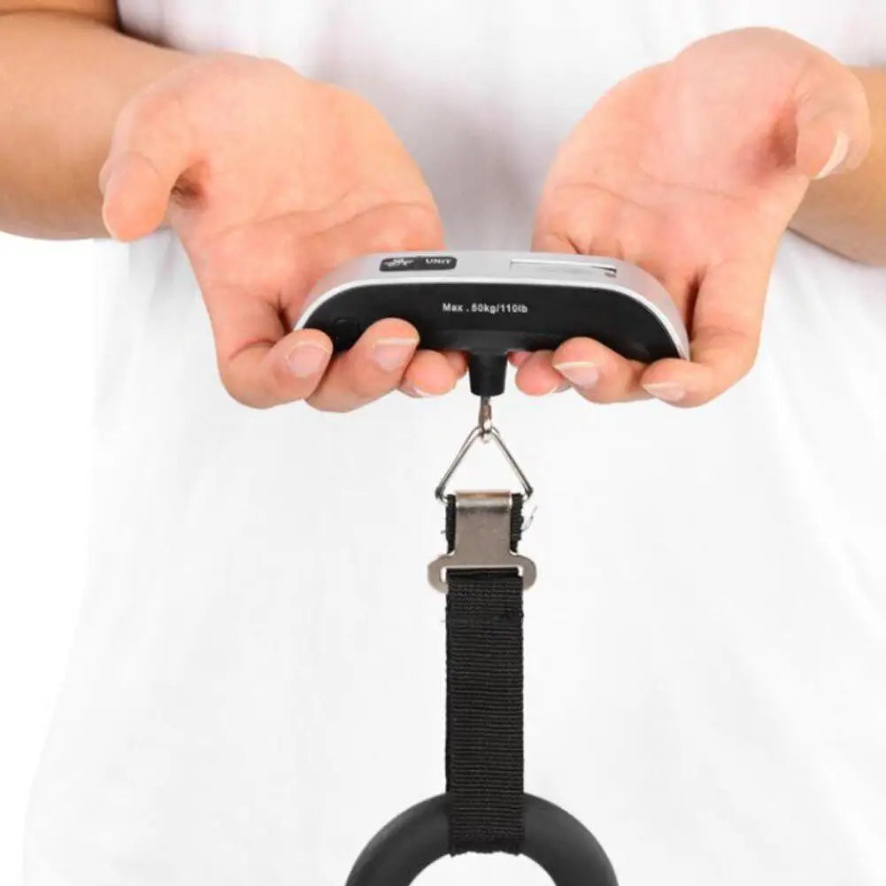 Balance à Bagages Numérique Suspendue – 50 kg / 110 lb
