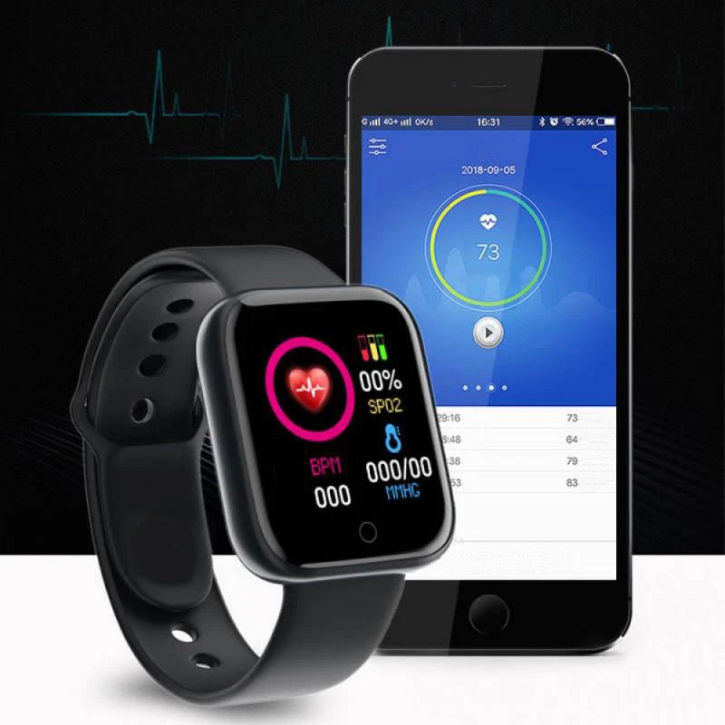 Montre Connectée Bluetooth Sport, Multi-usage – Homme & Femme