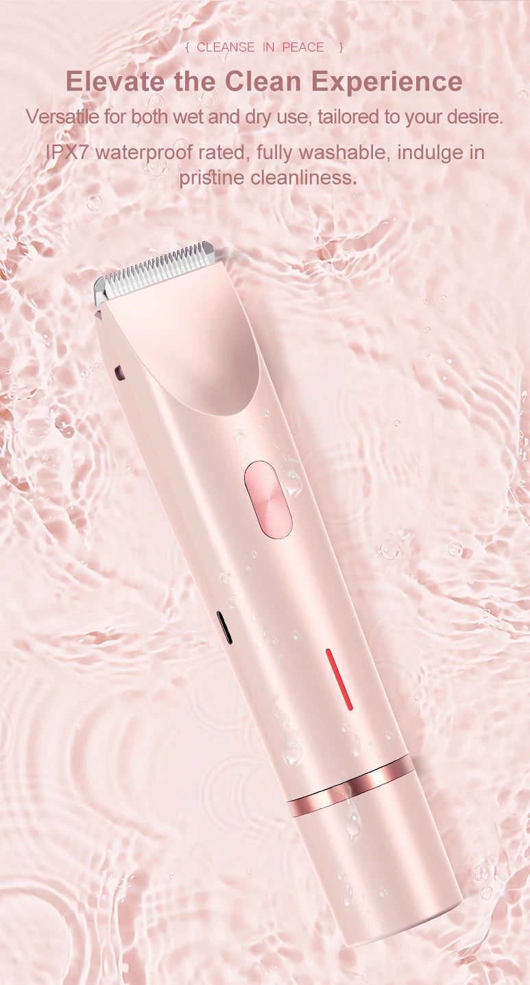 Épilateur et Rasoir Électrique Femme – Doux, Indolore & 2-en-1