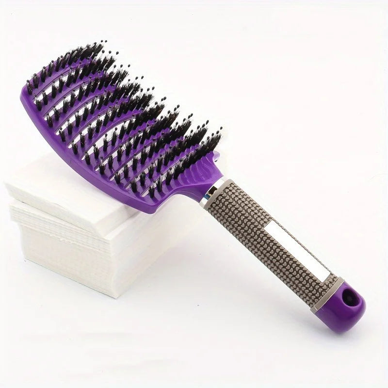 Brosse à Cheveux Magique de Massage du Cuir Chevelu – Démêlant pour Tout Type de Cheveux