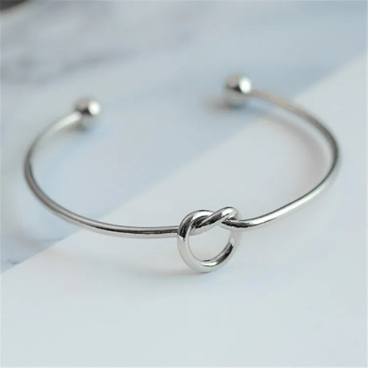 Bracelets Manchette Vintage en Acier Inoxydable