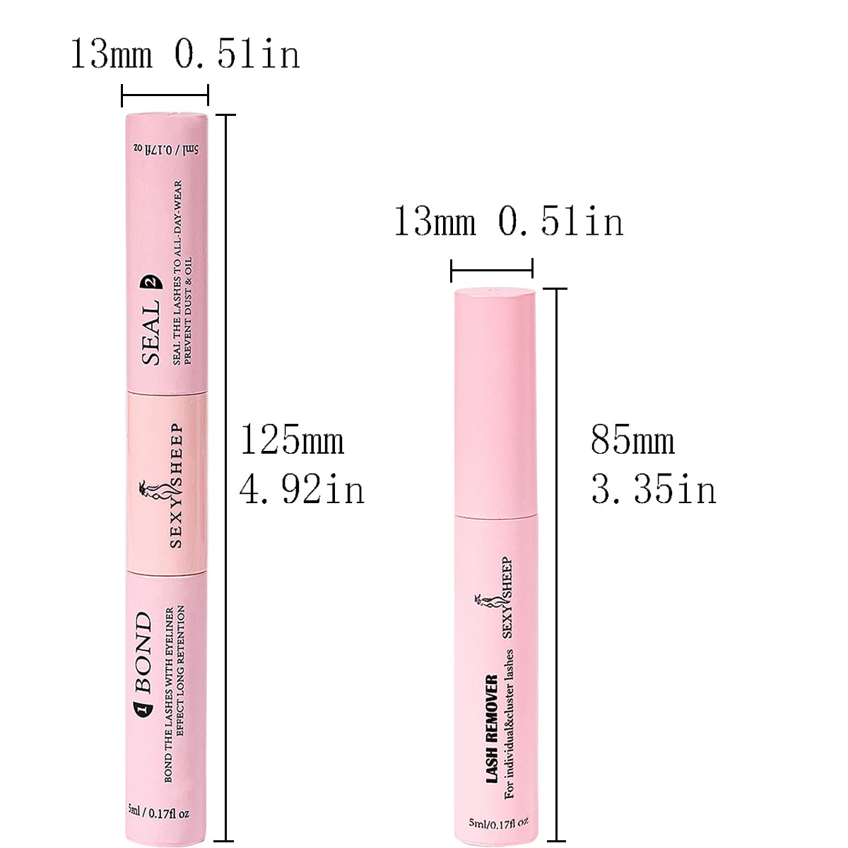 Kit Colle & Scellant pour Extensions de Cils – Tenue Super Forte, DIY