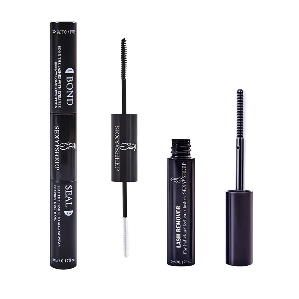 Kit Colle & Scellant pour Extensions de Cils – Tenue Super Forte, DIY