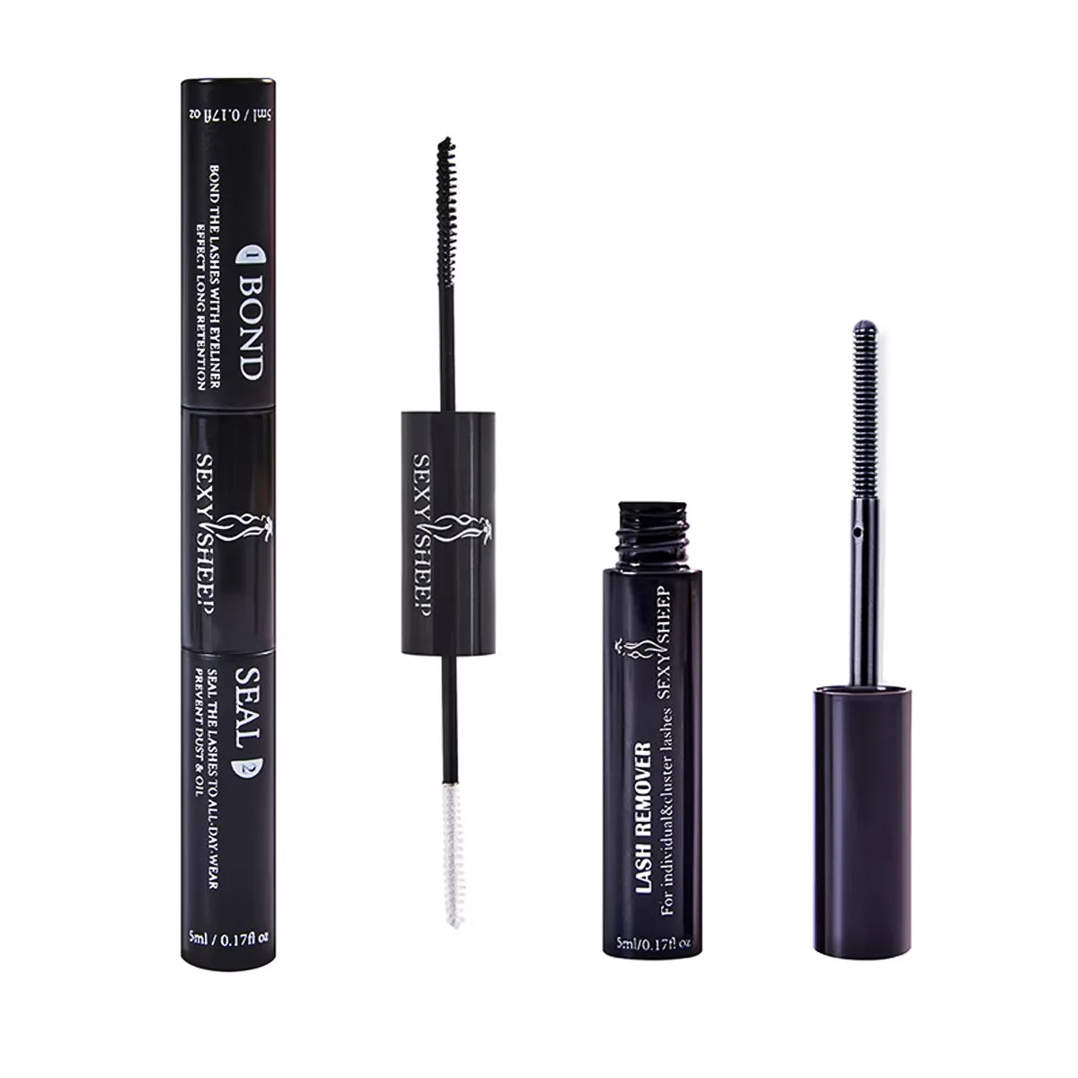 Kit Colle & Scellant pour Extensions de Cils – Tenue Super Forte, DIY