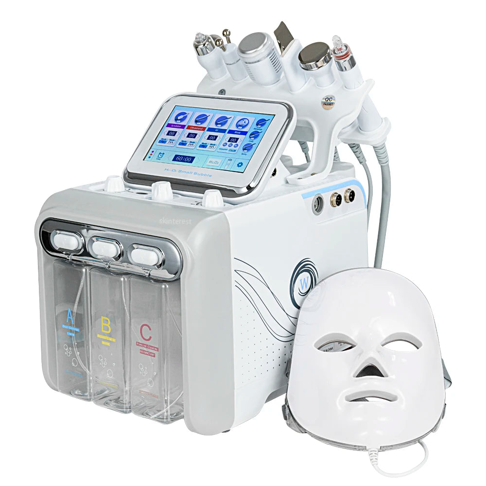 7 en 1 Machine Professionnel Hydra Eau Dermabrasion Instrument de Beauté Nettoyage de la Peau Skin Clean
