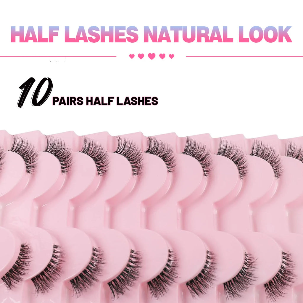 Demi-Cils Effet Naturel "Cat Eyes"