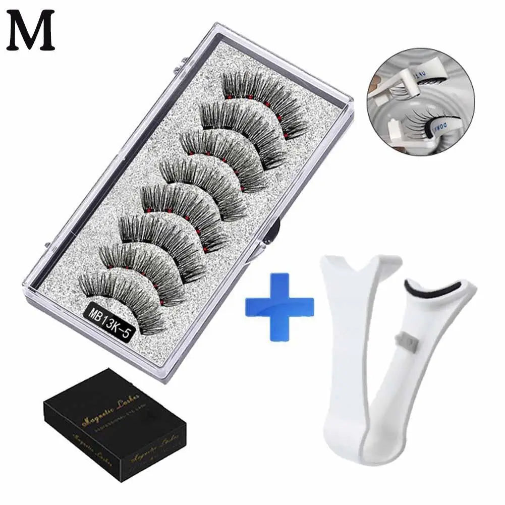 Kit de Cils Magnétiques Naturels 3D Réutilisables