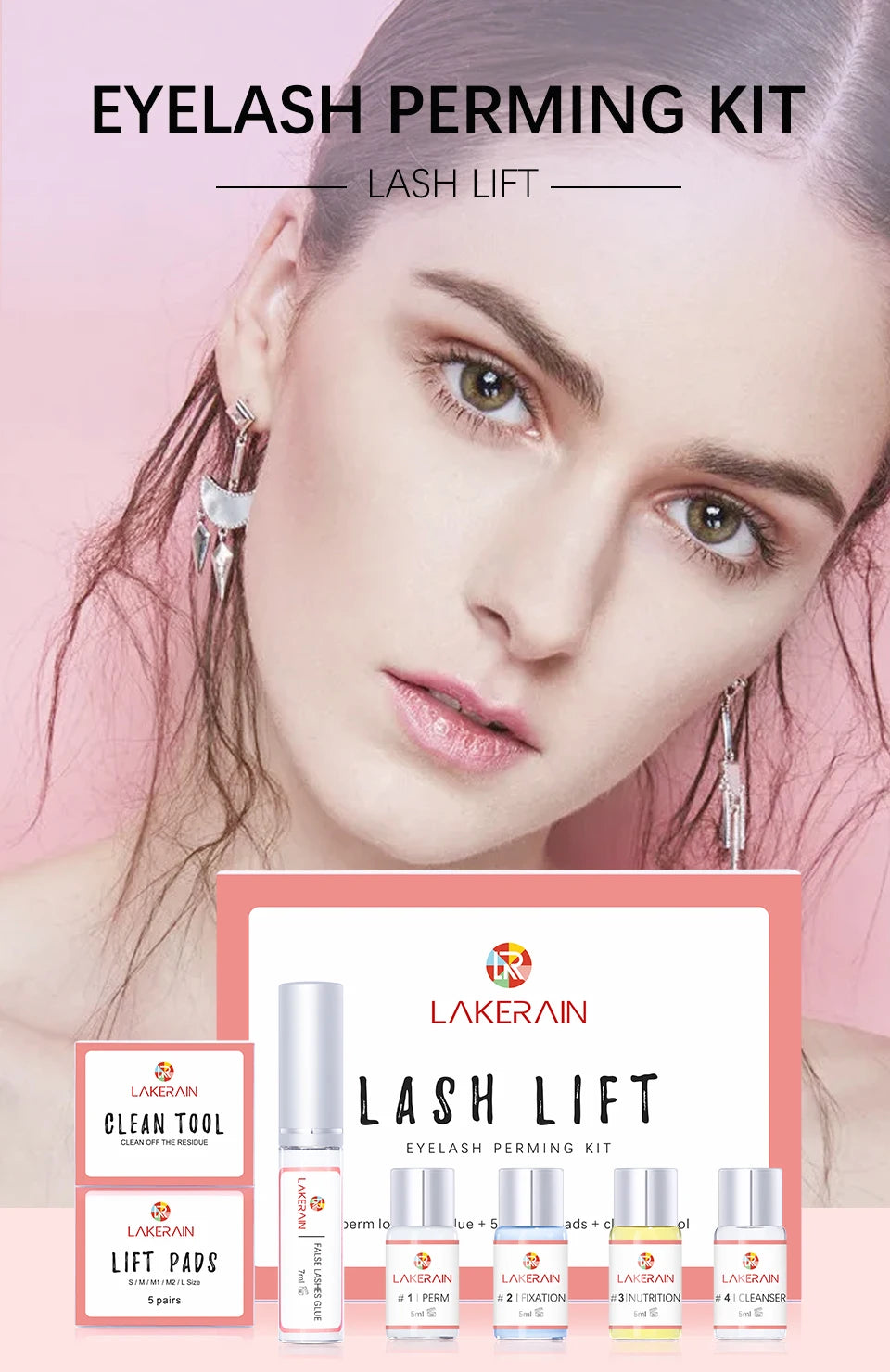 Kit Professionnel de Lifting des Cils – Permanente