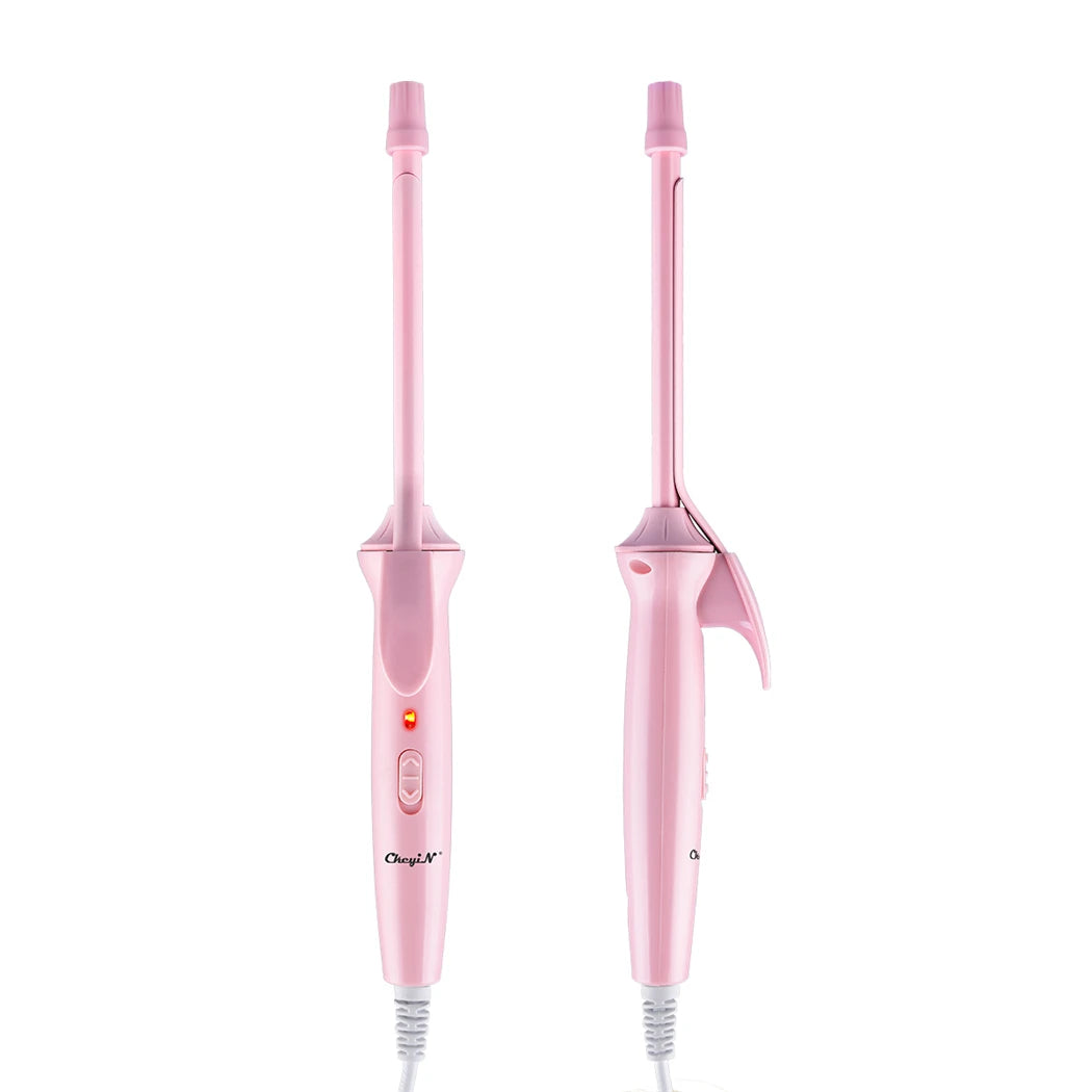 Mini Fer à Friser Professionnel 9 mm, Spécialement Conçu pour Réaliser des Boucles Serrées