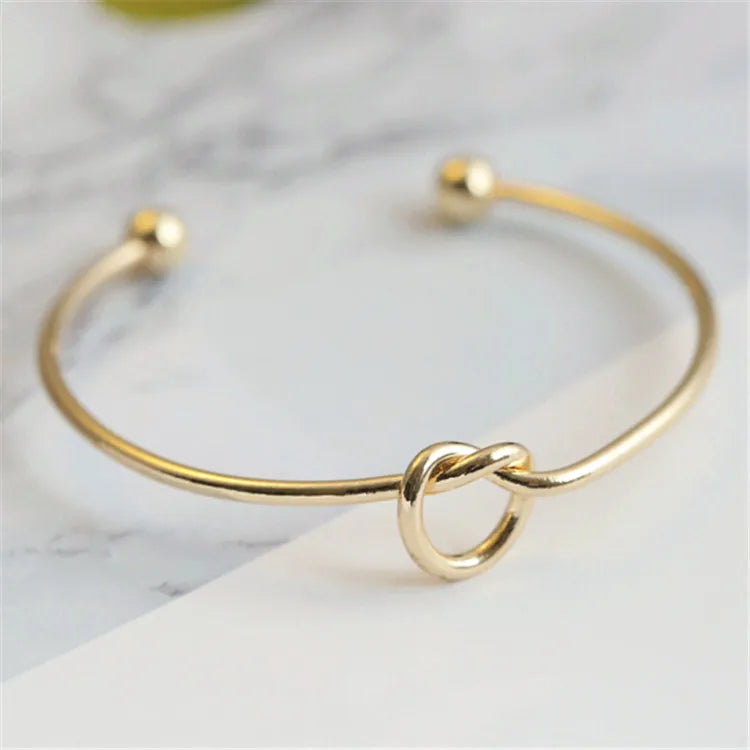 Bracelets Manchette Vintage en Acier Inoxydable